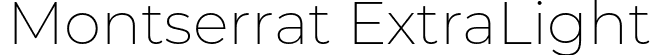 Montserrat ExtraLight font | Montserrat-ExtraLight.otf