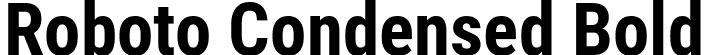 Roboto Condensed Bold font | RobotoCondensed-Bold.ttf