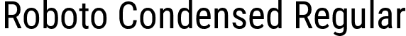 Roboto Condensed Regular font | RobotoCondensed-Regular.ttf