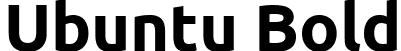 Ubuntu Bold font | Ubuntu-Bold.ttf