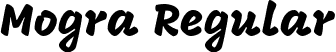 Mogra Regular font | Mogra-Regular.ttf