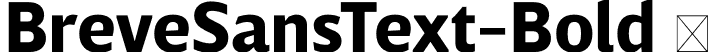 BreveSansText-Bold  font | Breve Sans Text Bold.otf
