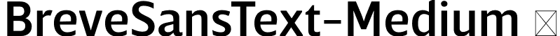 BreveSansText-Medium  font | Breve Sans Text Medium.otf