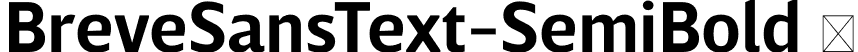 BreveSansText-SemiBold  font | Breve Sans Text Semi Bold.otf