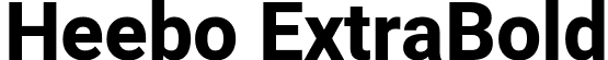 Heebo ExtraBold font | Heebo-ExtraBold.ttf