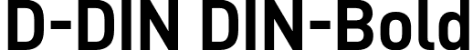 D-DIN DIN-Bold font | D-DIN-Bold.otf