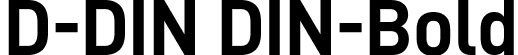 D-DIN DIN-Bold font | D-DIN-Bold.ttf