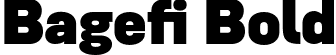 Bagefi Bold font | Bagefi.otf