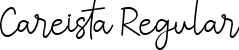 Careista Regular font | Careista Regular.ttf