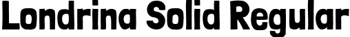 Londrina Solid Regular font | LondrinaSolid-Regular.ttf