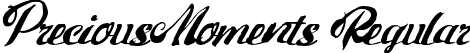 PreciousMoments Regular font | Preciousmoments-ZVK4m.ttf