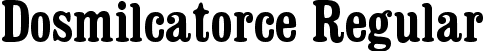 Dosmilcatorce Regular font | Dosmilcatorce.ttf