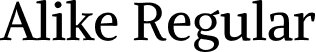 Alike Regular font | Alike-Regular.ttf