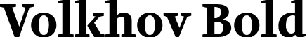 Volkhov Bold font | Volkhov-Bold.ttf