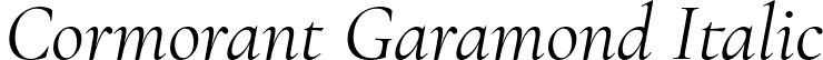 Cormorant Garamond Italic font | CormorantGaramond-Italic.ttf