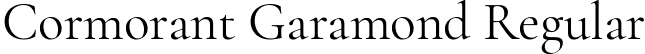 Cormorant Garamond Regular font | CormorantGaramond-Regular.ttf