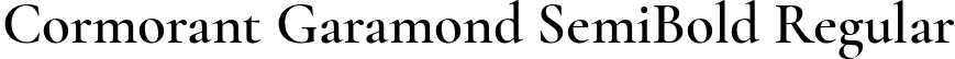 Cormorant Garamond SemiBold Regular font | CormorantGaramond-SemiBold.ttf