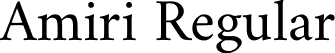 Amiri Regular font | Amiri-Regular.ttf