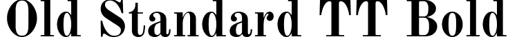 Old Standard TT Bold font | OldStandard-Bold.ttf