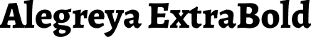 Alegreya ExtraBold font | Alegreya-ExtraBold.ttf