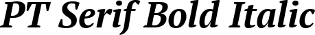 PT Serif Bold Italic font | PT_Serif-Web-BoldItalic.ttf