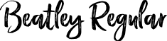 Beatley Regular font | Beatley.otf