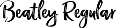 Beatley Regular font | Beatley.ttf