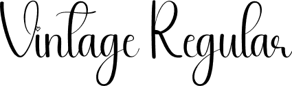 Vintage Regular font | Vintage.otf