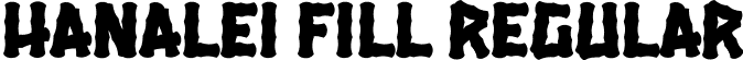 Hanalei Fill Regular font | HanaleiFill-Regular.ttf