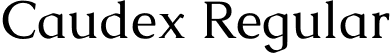 Caudex Regular font | Caudex-Regular.ttf