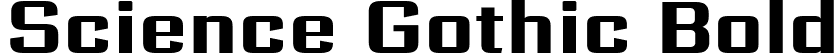 Science Gothic Bold font | ScienceGothic-BoldSmCndSmCntr.ttf