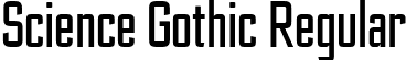 Science Gothic Regular font | ScienceGothic-RegularUltCnd.ttf