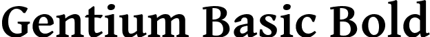 Gentium Basic Bold font | GenBasB.ttf