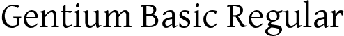 Gentium Basic Regular font | GenBasR.ttf