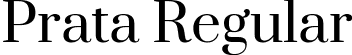 Prata Regular font | Prata-Regular.ttf