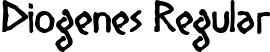 Diogenes Regular font | DIOGENES.ttf