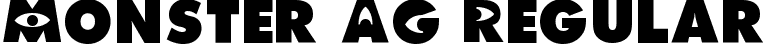 Monster AG Regular font | Monster AG.ttf