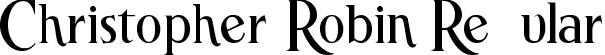 Christopher Robin Regular font | Christopher Robin.otf