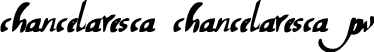 chancelaresca chancelaresca pw font | ChancelarescaPw-A4Dm.ttf