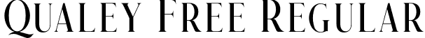 Qualey Free Regular font | Qualey.otf