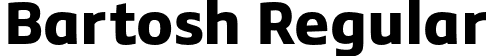 Bartosh Regular font | Bartosh-Black.otf