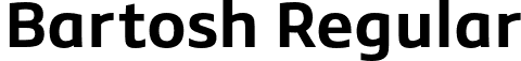 Bartosh Regular font | Bartosh-Bold.otf