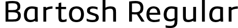 Bartosh Regular font | Bartosh-Regular.otf