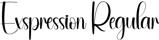 Exspression Regular font | Exspression.otf