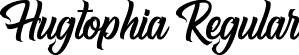 Hugtophia Regular font | Hugtophia.ttf