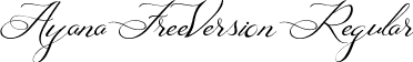 Ayana FreeVersion Regular font | Ayana-FreeVersion.ttf