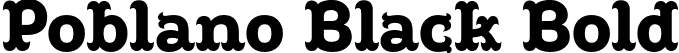 Poblano Black Bold font | Poblano-Black.otf