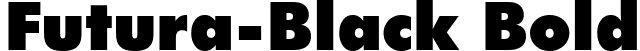 Futura-Black Bold font | unicode.futurabb.ttf