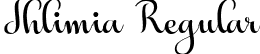 Ihlimia Regular font | Ihlimia.ttf