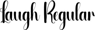 Laugh Regular font | Laugh.otf